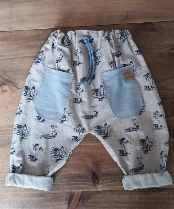 pant fisherbaby birds island gris - Imagen 2