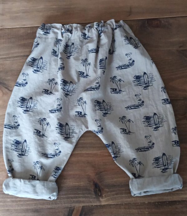 pant fisherbaby birds island gris - Imagen 3