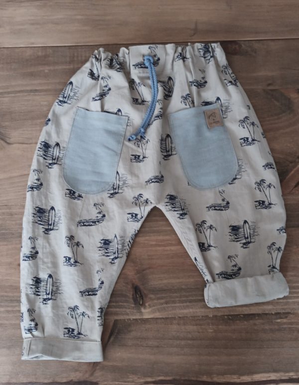 pant fisherbaby birds island gris - Imagen 5